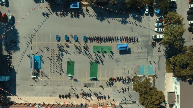 Pamukkalede 19 Mayıs büyük coşkuyla kutlandı