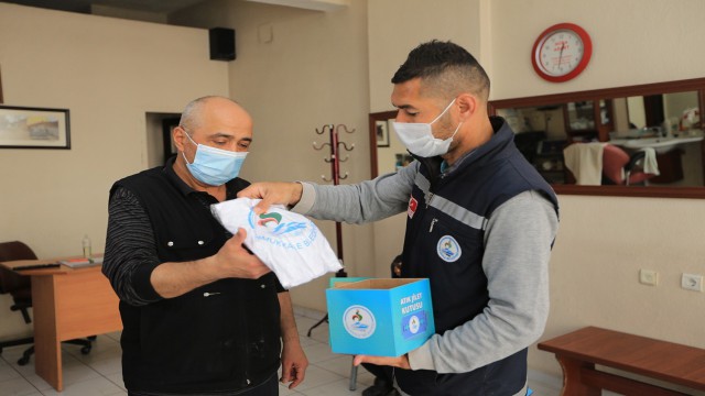 Pamukkalede atık jiletler geri dönüşüm için toplanıyor