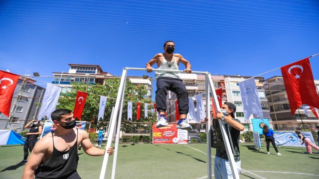 Pamukkaleyi 19 Mayıs coşkusu sardı