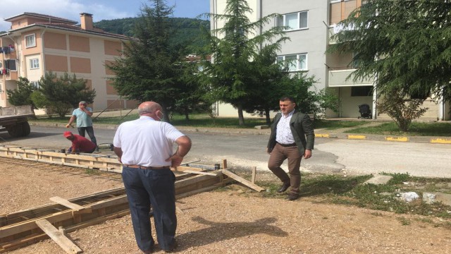 Park çalışmalarına başlandı