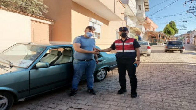 Park ettiği araç çalındı, jandarma aynı gün buldu