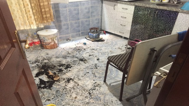 Piknik tüpünde çay demlerken yanarak yaralandı