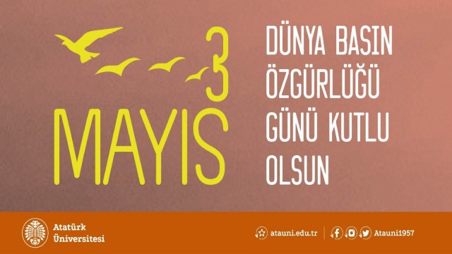 Rektör Çomaklıdan Dünya Basın Özgürlüğü Günü mesajı