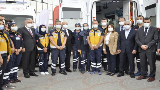 Sağlık Bakanlığından Eskişehire 9 adet ambulans