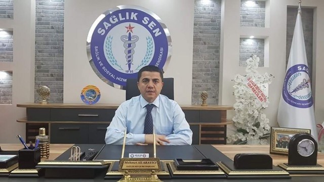 Sağlık-Sen Şube Başkanı Arayıcıdan 1 Mayıs kutlaması