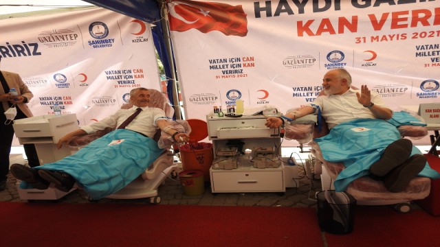 Şahinbeyden kan bağışı kampanyası