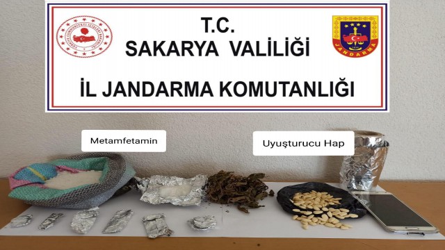 Sakaryada jandarmadan uyuşturucu operasyonu