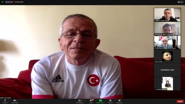 Salih Bora, Bartın Üniversitesi öğrencileriyle buluştu