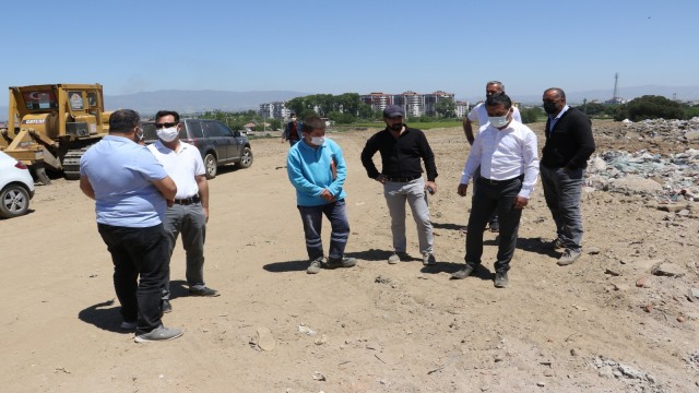 Salihlideki 52 yıllık çöplük rehabilite ediliyor