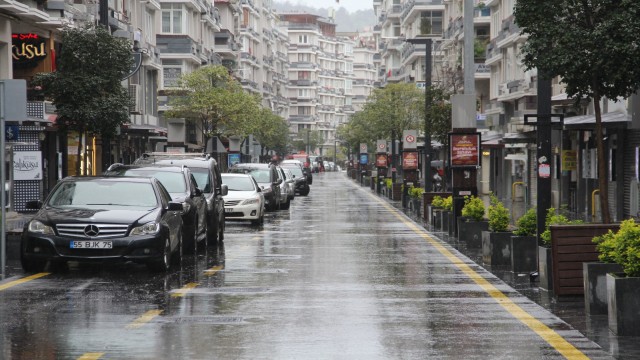 Samsunda metrekareye 72 kilo yağış düştü