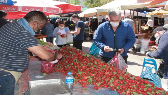 Samsunda pazarın açılması memnun etti