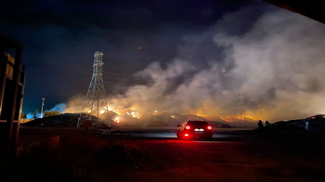 Santral yangını 5. gününde sürüyor