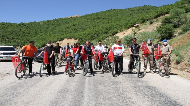 Şemdinlide bisiklet turu