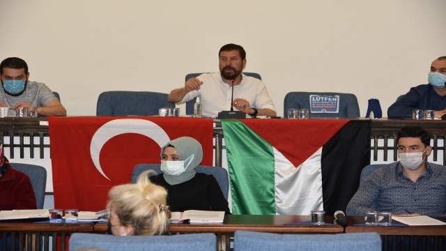 Sındırgı Belediye Meclisinden İsraile kınama