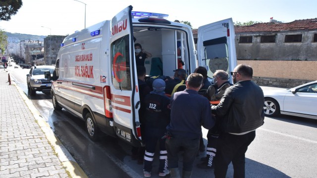 Sinopta motosiklet kazası: 1 yaralı