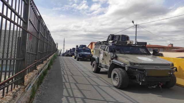 Şişlide özel harekat polisli asayişi denetimi
