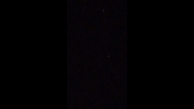 Starlink uyduları Çorum semalarında görüntülendi