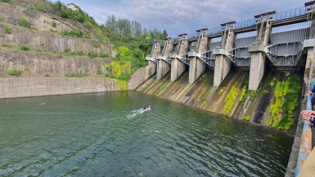 Suat Uğurlu Barajında bakım çalışması sırasında düşen işçi boğuldu