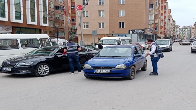 Sungurluda polis ekipleri denetimlerini sıklaştırdı