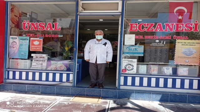 Sungurlulu eczacılar meslektaşlarını unutmadı