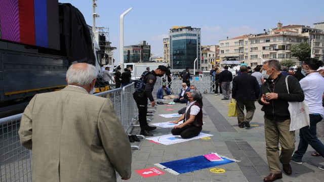 Taksim Camii açılışı öncesi son hazırlıklar