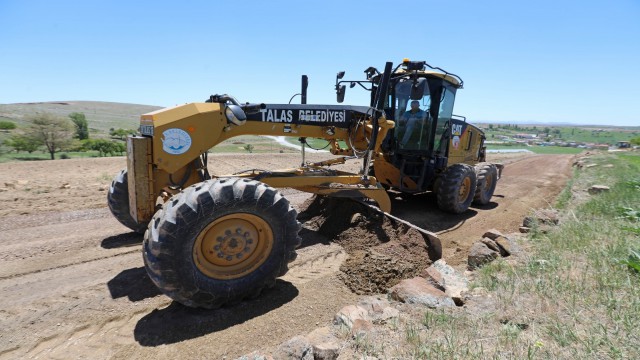 Talasın kırsalında hummalı çalışmalar