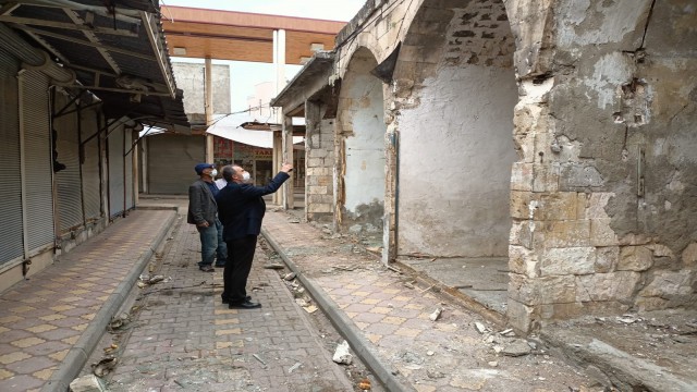 Tarihi çarşı restorasyonunda 2. etaba geçildi