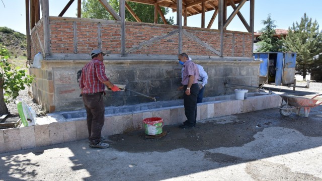 Tarihi Kanara çeşmesi restore ediliyor