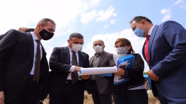 Tarihi Roma köprüsü restorasyonu incelendi