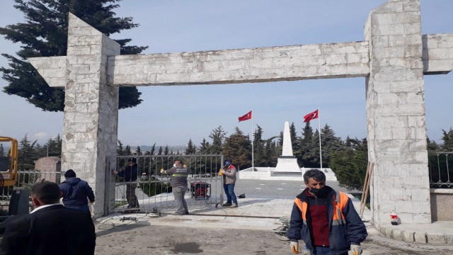 Tarihi ve kültürel mekanlar ile şehitliklerde kapsamlı bakım çalışması