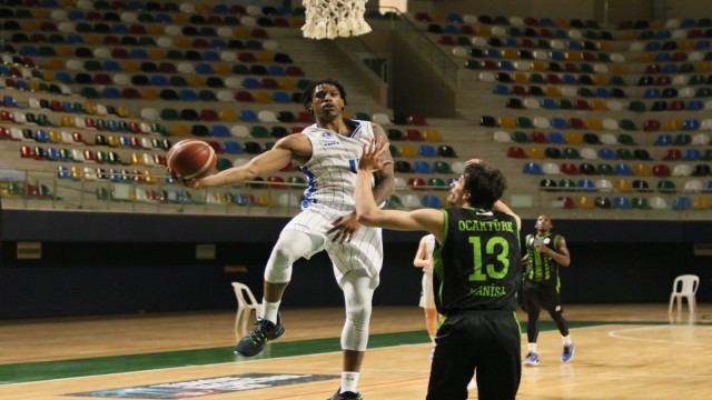 TBL: Kocaeli BŞB Kağıtspor: 75 - Manisa Büyükşehir Belediye Spor: 68