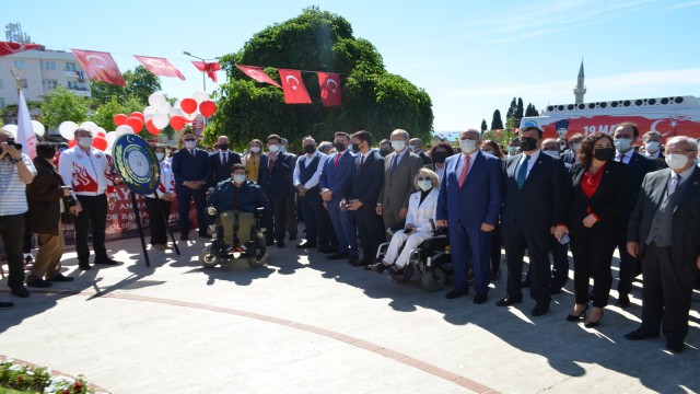 Tekirdağda 19 Mayıs kutlamaları