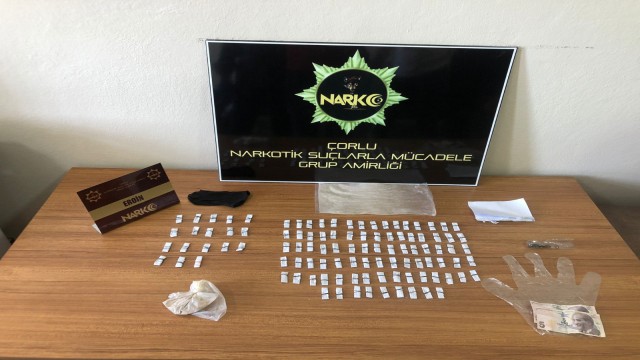 Tekirdağda uyuşturucu operasyonu: 5 gözaltı