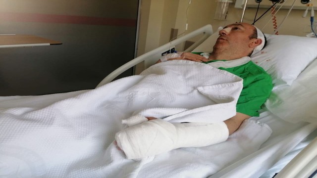 Tokatta ‘gürültü kavgasında profesör hastanelik oldu