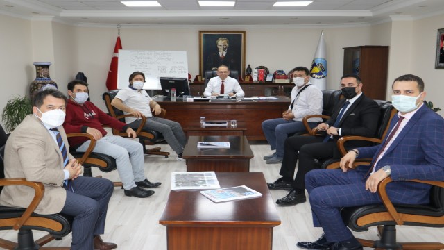 Turgutludaki çalışmaları görüştüler