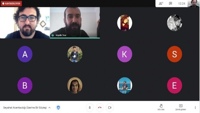 “Turizmde Seyahat Acenteciliği Mesleği ve Sorunları” konulu söyleşi gerçekleşti