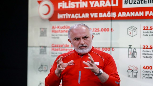 Türk Kızılayından Filistin için dünyaya insanlık ve dayanışma çağrısı