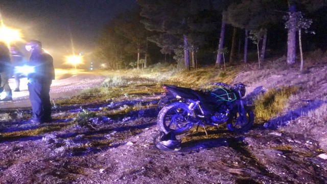 Uygulama noktasından kaçan şahısların üzerinden 2 adet silah çıktı