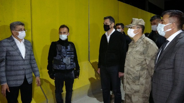 Vali Bilmez, şehir giriş noktalarını denetledi