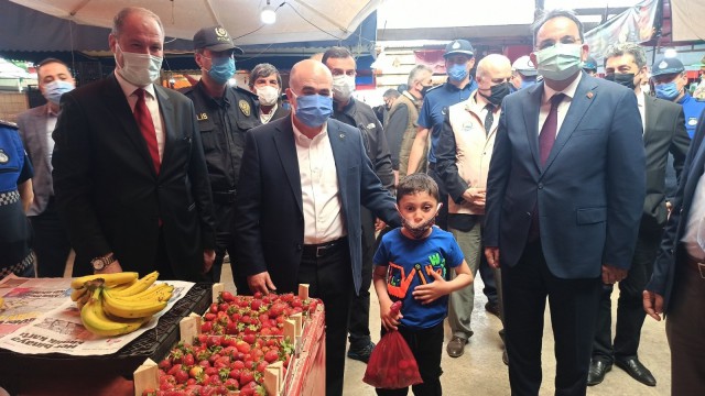 Vali Dağlı: “Maviye kavuşmak için çalışıyoruz”