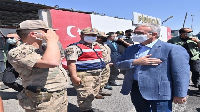 Vali Karaloğlu uygulama noktalarını ziyaret etti