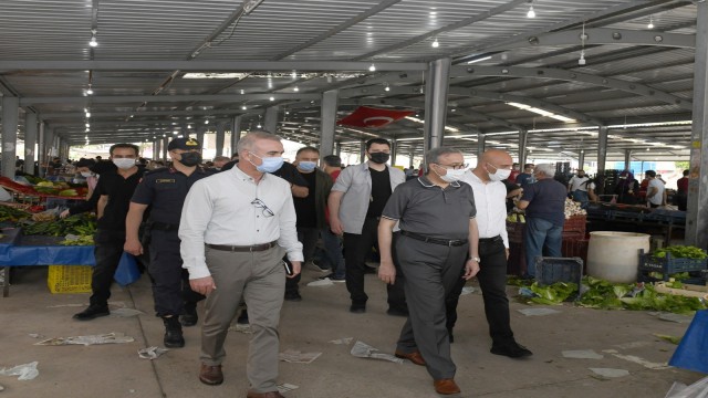 Vali Su, semt yazarlarında denetim yaptı