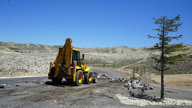 Yedikuyular Kayak Merkezinde bahar temizliği