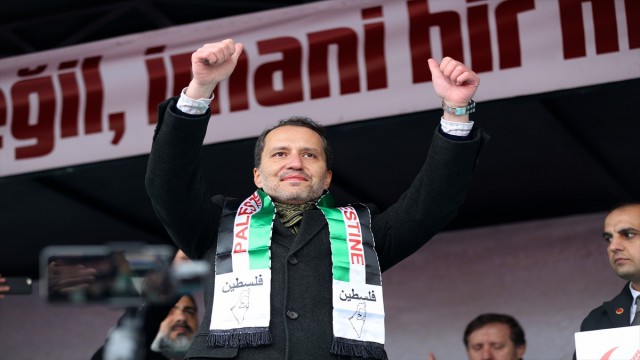 Yeniden Refah Partisi lideri Erbakandan Filistin çağrısı