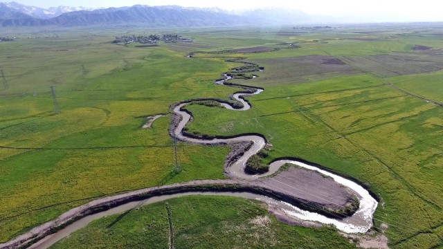 Yüksekovada menderesler hayran bırakıyor