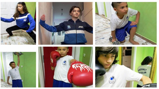 Yunusemreli wushucular antrenmanlarını aksatmıyor