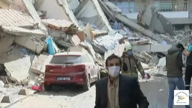 Zeytinburnu'nda Bir Bina Çöktü