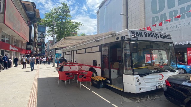 Zonguldakta kan bağışı kampanyası başladı