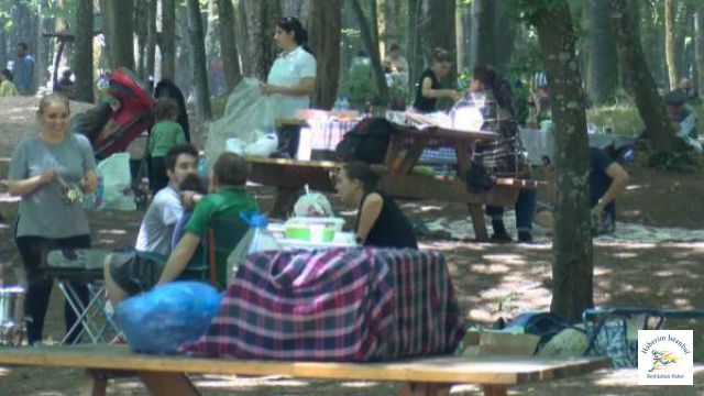 Belgrad Ormanı'nda piknik şöleni