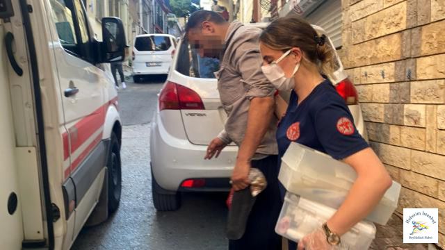 Beyoğlu'nda nefes kesen müdahale